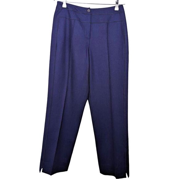 Vintage Wool Trousers with Piping - Picture 1 of 7